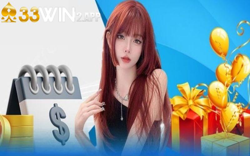 Code 33Win tặng thưởng mỗi tuần